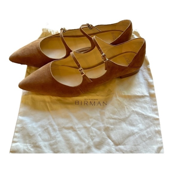 Alexandre Birman Flat Suede Flats - Picture 2 of 12